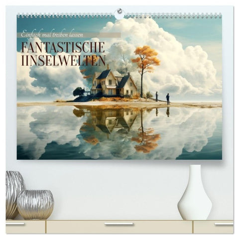 Fantastische Inselwelten (hochwertiger Premium Wandkalender 2027 DIN A2 quer), Kunstdruck in Hochglanz