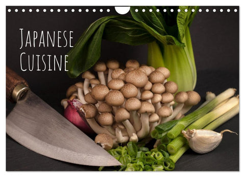 Japanese Cuisine (Wandkalender 2026 DIN A4 quer), CALVENDO Monatskalender