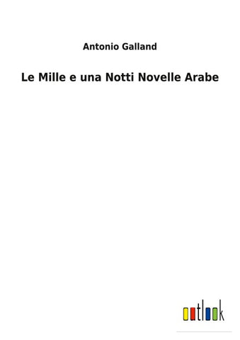 Le Mille e una Notti Novelle Arabe