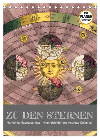 Zu den Sternen - mit Planerfunktion (Tischkalender 2026 DIN A5 hoch), CALVENDO Monatskalender