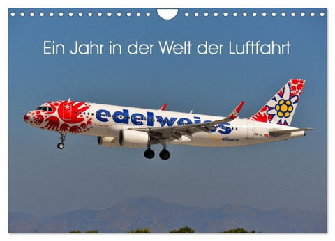 Ein Jahr in der Welt der Luftfahrt (Wandkalender 2027 DIN A4 quer), CALVENDO Monatskalender