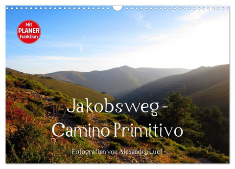 Jakobsweg - Camino Primitivo (Wandkalender 2027 DIN A3 quer), CALVENDO Monatskalender