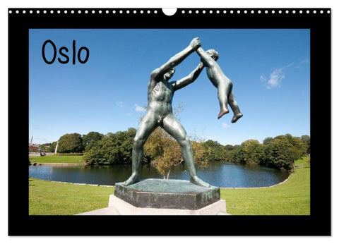Oslo (Wandkalender 2026 DIN A3 quer), CALVENDO Monatskalender