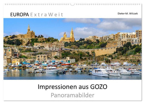 Impressionen aus GOZO - Panoramabilder (Wandkalender 2027 DIN A2 quer), CALVENDO Monatskalender