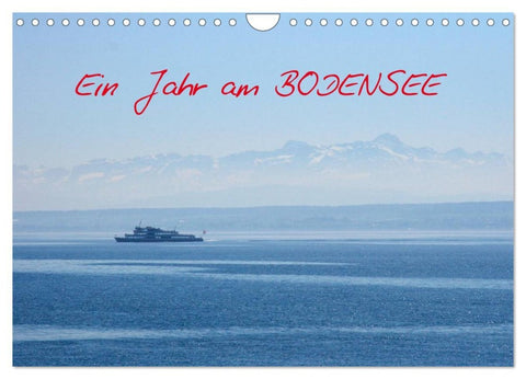 Ein Jahr am BODENSEE (Wandkalender 2026 DIN A4 quer), CALVENDO Monatskalender