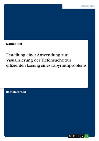Erstellung einer Anwendung zur Visualisierung der Tiefensuche zur effizienten Lösung eines Labyrinthproblems