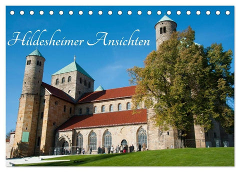 Hildesheimer Ansichten (Tischkalender 2027 DIN A5 quer), CALVENDO Monatskalender