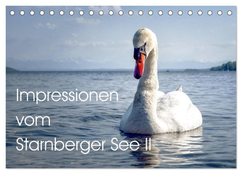 Impressionen vom Starnberger See II (Tischkalender 2027 DIN A5 quer), CALVENDO Monatskalender