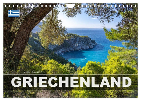 Griechenland (Wandkalender 2027 DIN A4 quer), CALVENDO Monatskalender
