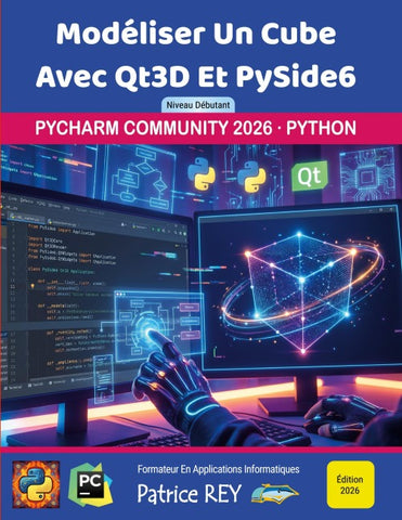 Modéliser un cube avec Qt3D et PySide6