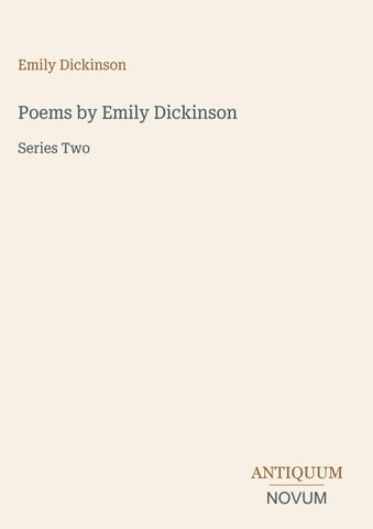 Poems by Emily Dickinson