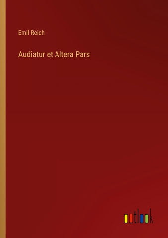 Audiatur et Altera Pars