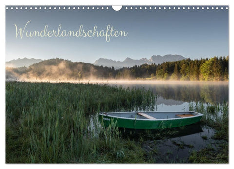 Wunderlandschaften (Wandkalender 2027 DIN A3 quer), CALVENDO Monatskalender