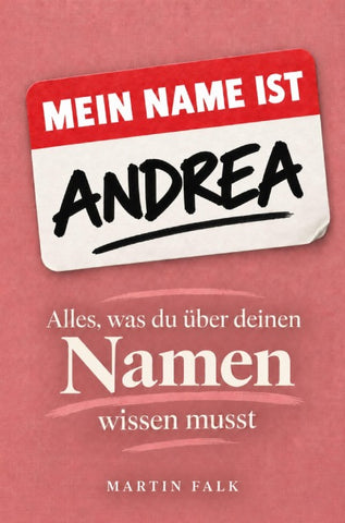 Mein Name ist Andrea
