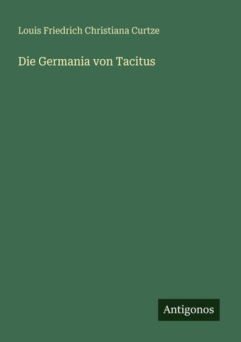 Die Germania von Tacitus