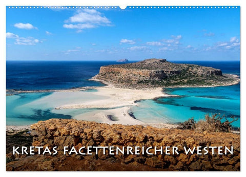 Kretas facettenreicher Westen (Wandkalender 2027 DIN A2 quer), CALVENDO Monatskalender