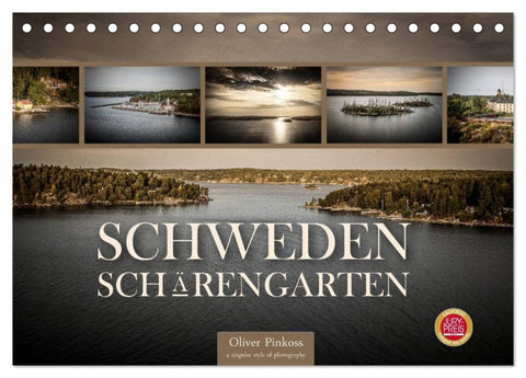 Schweden Schärengarten (Tischkalender 2027 DIN A5 quer), CALVENDO Monatskalender