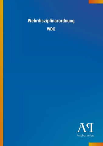 Wehrdisziplinarordnung