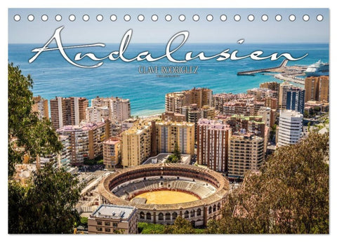 Andalusien - die Wiege vieler spanischer Traditione (Tischkalender 2026 DIN A5 quer), CALVENDO Monatskalender