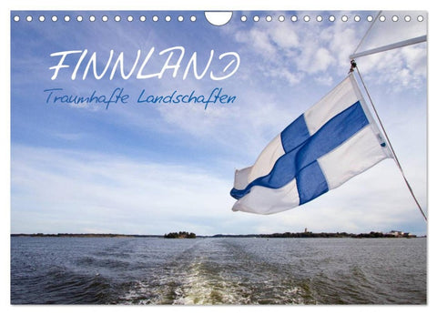 FINNLAND - Traumhafte Landschaften (CH - Version) (Wandkalender 2026 DIN A4 quer), CALVENDO Monatskalender