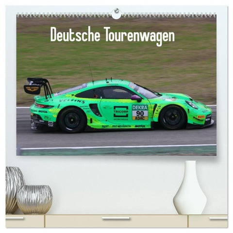 Deutsche Tourenwagen (hochwertiger Premium Wandkalender 2027 DIN A2 quer), Kunstdruck in Hochglanz