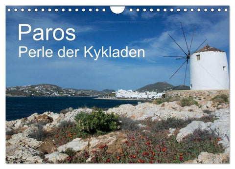 Paros, Perle der Kykladen (Wandkalender 2027 DIN A4 quer), CALVENDO Monatskalender
