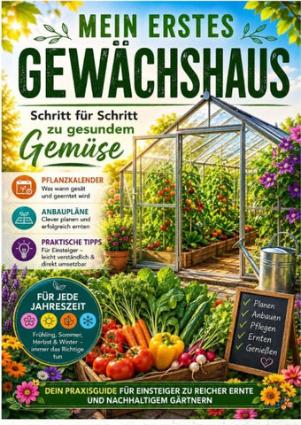 Mein erstes Gewächshaus: Schritt für Schritt zu gesundem Gemüse