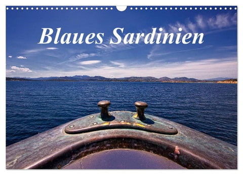 Blaues Sardinien (Wandkalender 2026 DIN A3 quer), CALVENDO Monatskalender
