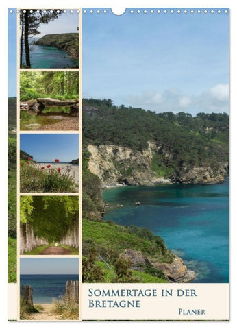 Sommertage in der Bretagne (Wandkalender 2027 DIN A3 hoch), CALVENDO Monatskalender