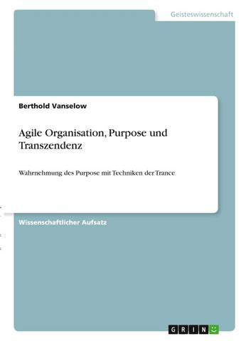 Agile Organisation, Purpose und Transzendenz