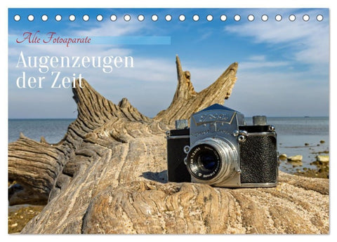 Alte Fotoapparate, Augenzeugen der Zeit (Tischkalender 2027 DIN A5 quer), CALVENDO Monatskalender