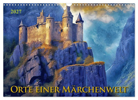 Orte einer Märchenwelt (Wandkalender 2027 DIN A3 quer), CALVENDO Monatskalender