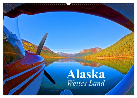 Alaska - Weites Land (Wandkalender 2026 DIN A2 quer), CALVENDO Monatskalender
