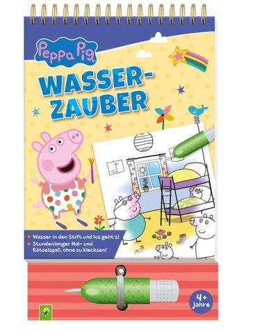 Peppa Pig Wasserzauber - Wassermalbuch ab 3 Jahren