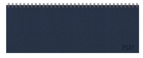Tischkalender quer Professional Premium 2027 dunkelblau