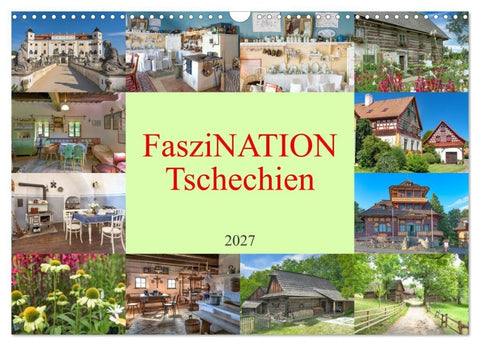 Faszination Tschechien (Wandkalender 2027 DIN A3 quer), CALVENDO Monatskalender