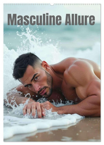 Masculine allure (Wall Calendar 2026 DIN A2 portrait), CALVENDO 12 Month Wall Calendar