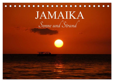 Jamaika Sonne und Strand (Tischkalender 2026 DIN A5 quer), CALVENDO Monatskalender