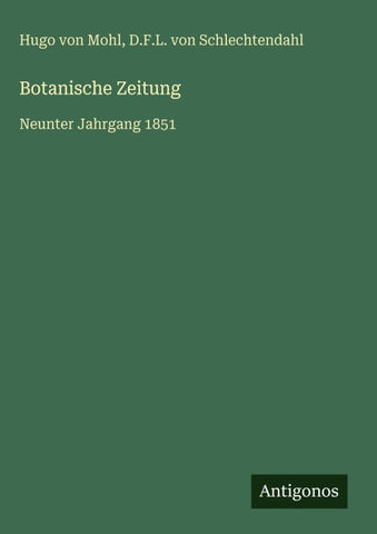 Botanische Zeitung