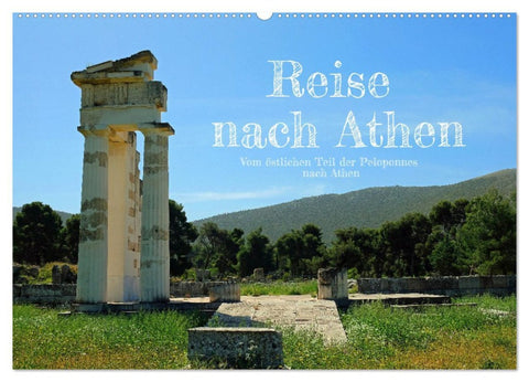 Reise nach Athen (Wandkalender 2026 DIN A2 quer), CALVENDO Monatskalender