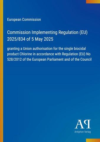 Commission Implementing Regulation (EU) 2025/834 of 5 May 2025