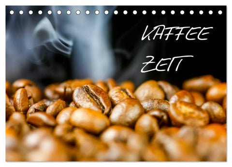 Kaffeezeit (Tischkalender 2027 DIN A5 quer), CALVENDO Monatskalender