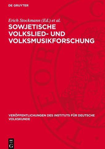 Sowjetische Volkslied- und Volksmusikforschung