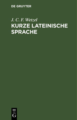 Kurze lateinische Sprache