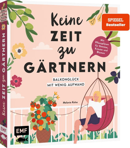 Keine Zeit zu gärtnern – Balkonglück mit wenig Aufwand
