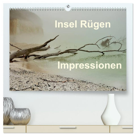 Insel Rügen Impressionen (hochwertiger Premium Wandkalender 2026 DIN A2 quer), Kunstdruck in Hochglanz