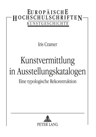 Kunstvermittlung in Ausstellungskatalogen