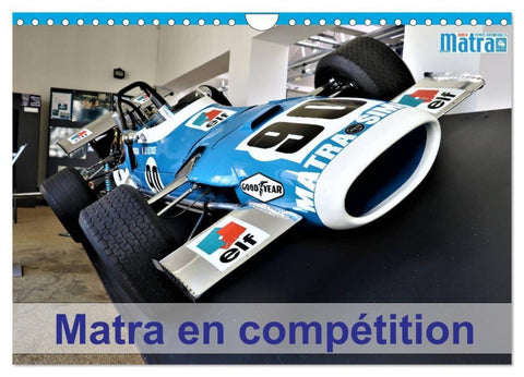 Matra en compétition (Calendrier mural 2027 DIN A4 vertical), CALVENDO calendrier mensuel
