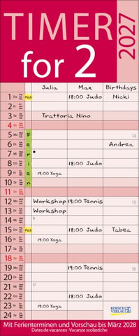 Timer for 2 Lifestyle 2027