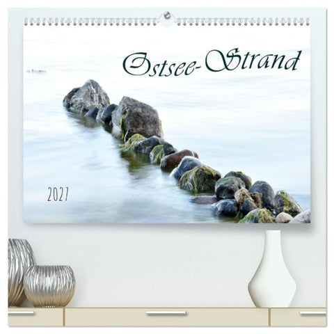 Ostsee-Strand (hochwertiger Premium Wandkalender 2027 DIN A2 quer), Kunstdruck in Hochglanz